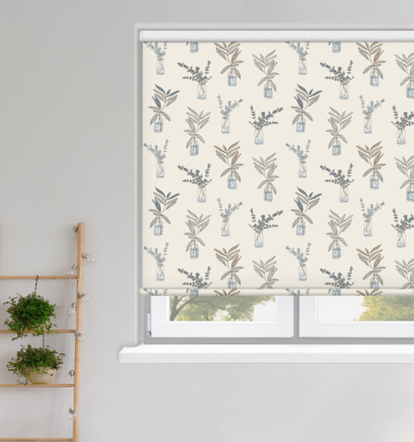 BOTANY EUCALYPTUS Roller Blinds by Louvolite