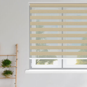 FRESCO BARELY BEIGE Cellular & Pleated Blinds by Louvolite